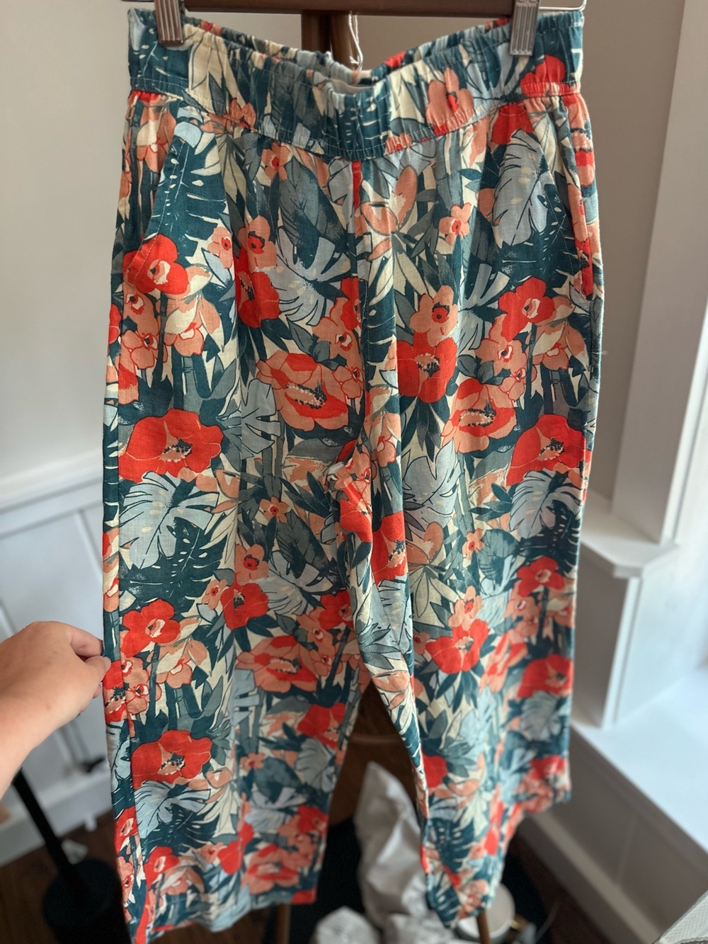 C&C California Tropical Linen Pant